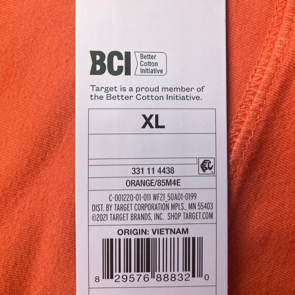 New Wild Fable Orange Tangerine Tye Dye Leggings XL - Picture 4 of 4